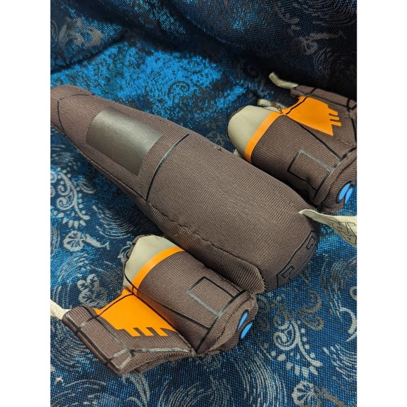 Disney Star Wars The Force Awakens Resistance X-Wing Fighter Plush - Picture 3 of 10